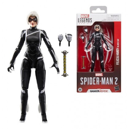 Marvel Legends Gamerverse Spiderman 2 Felicia Hardy Black Cat